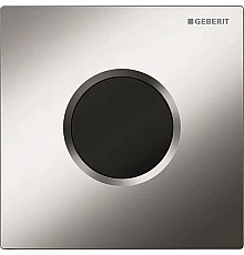 Система электронного управления смывом писсуара, питание от батарей, защитная крышка типа 01 Geberit матовый хром 116.031.46.5