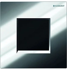 Система электронного управления смывом писсуара, питание от батарей, защитная крышка типа 30 Geberit глянцевый хром 116.037.KH.1