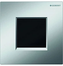 Система электронного управления смывом писсуара, питание от батарей, защитная крышка типа 30 Geberit матовый хром 116.037.KN.1