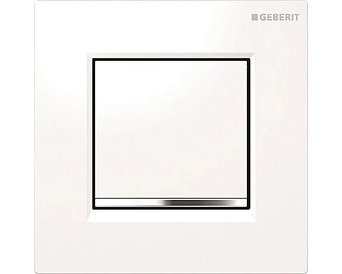 Приобрести Система пневматического управления смывом писсуара, смывная клавиша типа 30 Geberit белый/глянцевый хром/белый 116.017.KJ.1 в магазине сантехники Santeh-Crystal.ru