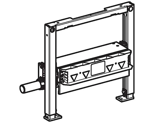 Заказать Монтажный элемент для душа H50, пониженная монтажная высота Geberit Duofix 111.593.00.1 в магазине сантехники Santeh-Crystal.ru