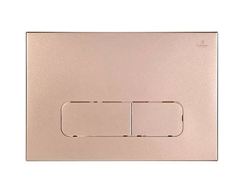 Кнопка смыва AltroBagno AltroBagnoPFP002FQ для инсталляции, розовое золото матовый