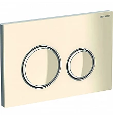 Смывная клавиша Geberit Sigma 21 песочно-серый/глянцевый хром/песочно-серый 115.884.TG.1
