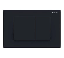 Смывная клавиша Aquatek черный матовый KDI-0000012