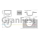 Заказать Кухонная мойка терракот GranFest Rondo GF-R510 в магазине сантехники Santeh-Crystal.ru