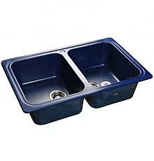 Кухонная мойка синий GranFest Standart GF-S780K