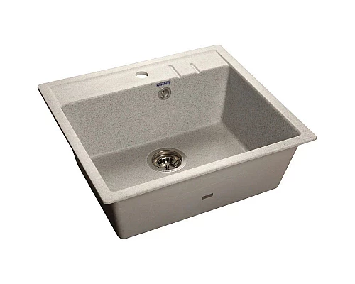 Купить Кухонная мойка серый GranFest Quadro GF-Q560 в магазине сантехники Santeh-Crystal.ru