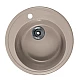Купить Кухонная мойка бежевый Rossinka RS51R-Beige-Granite в магазине сантехники Santeh-Crystal.ru