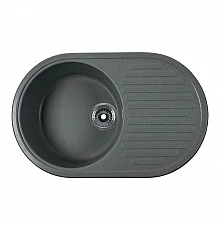 Кухонная мойка серый Rossinka RS74-46RW-Gray-Quartz