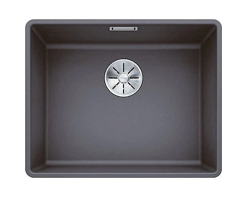 Купить Кухонная мойка Blanco Subline 500-F InFino темная скала 523533 в магазине сантехники Santeh-Crystal.ru