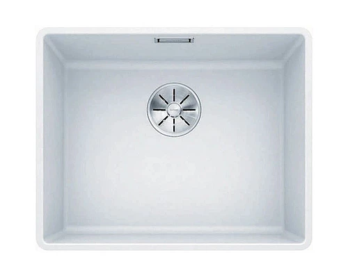 Купить Кухонная мойка Blanco Subline 500-F InFino белый 523535 в магазине сантехники Santeh-Crystal.ru