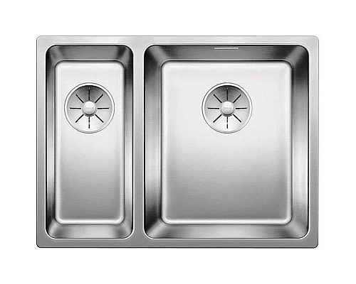 Купить Кухонная мойка Blanco Adano 340/180-IF InFino зеркальная полированная сталь 522973 в магазине сантехники Santeh-Crystal.ru