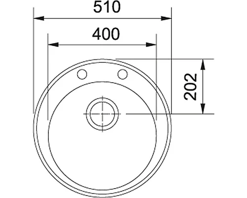 Заказать Кухонная мойка Franke Ronda ROG 610-41 оникс 114.0263.253 в магазине сантехники Santeh-Crystal.ru