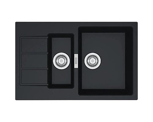 Купить Кухонная мойка Tectonite Franke Sirius SID 651-78 оникс 114.0489.242 в магазине сантехники Santeh-Crystal.ru