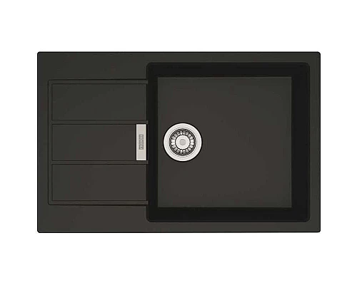 Купить Кухонная мойка Tectonite Franke Sirius SID 651-78/45 оникс 114.0489.216 в магазине сантехники Santeh-Crystal.ru