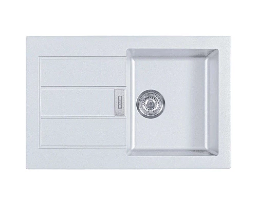 Приобрести Кухонная мойка Tectonite Franke Sirius SID 611-78 полярный белый 114.0443.346 в магазине сантехники Santeh-Crystal.ru