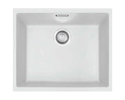 Купить Кухонная мойка Tectonite Franke Sirius SID 110-50 полярный белый 125.0443.352 в магазине сантехники Santeh-Crystal.ru