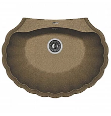 Кухонная мойка Florentina Grebeshok коричневый 20.345.E0695.105