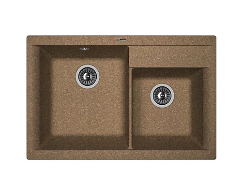 Купить Кухонная мойка Florentina Kassi коричневый 20.230.E0780.105 в магазине сантехники Santeh-Crystal.ru