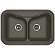 Купить Кухонная мойка Florentina Krit антрацит 20.175.E0780.302 в магазине сантехники Santeh-Crystal.ru