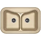 Заказать Кухонная мойка Florentina Krit бежевый 20.175.E0780.104 в магазине сантехники Santeh-Crystal.ru
