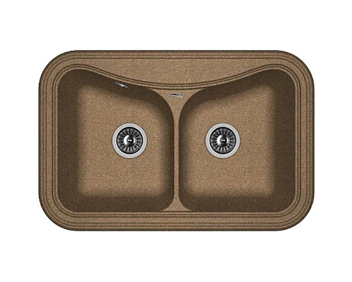 Заказать Кухонная мойка Florentina Krit коричневый 20.175.E0780.105 в магазине сантехники Santeh-Crystal.ru