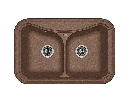 Заказать Кухонная мойка Florentina Krit мокко 20.175.E0780.303 в магазине сантехники Santeh-Crystal.ru