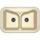 Заказать Кухонная мойка Florentina Krit шампань 20.175.E0780.202 в магазине сантехники Santeh-Crystal.ru