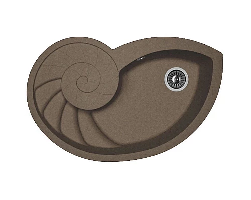 Заказать Кухонная мойка Florentina Nautilus мокко 20.350.E0820.303 в магазине сантехники Santeh-Crystal.ru