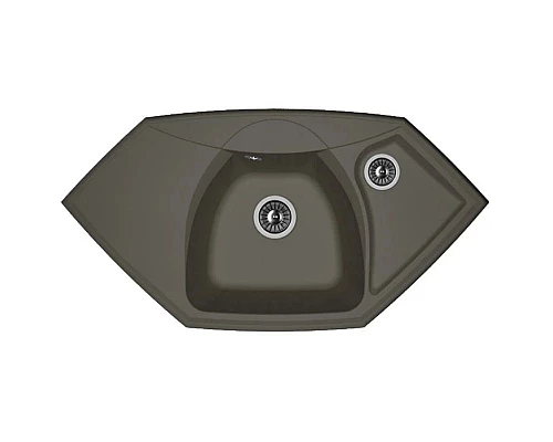 Приобрести Кухонная мойка Florentina Sardiniya антрацит 20.150.D0980.302 в магазине сантехники Santeh-Crystal.ru