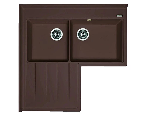 Приобрести Кухонная мойка Florentina Adria мокко 20.380.L0960.303 в магазине сантехники Santeh-Crystal.ru