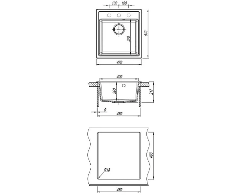 Заказать Кухонная мойка Dr.Gans Ника дюна 25.070.B0470.402 в магазине сантехники Santeh-Crystal.ru