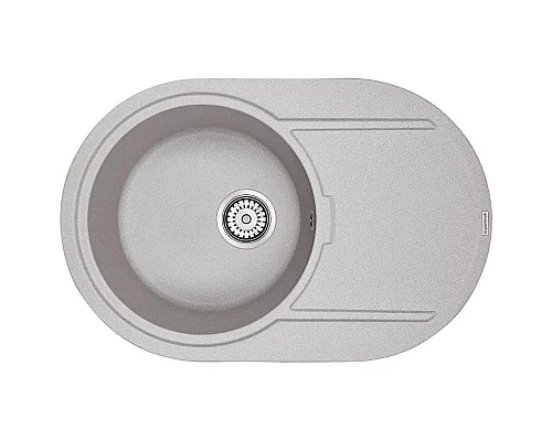 Купить Кухонная мойка Paulmark Fittich серый PM317650-GR в магазине сантехники Santeh-Crystal.ru