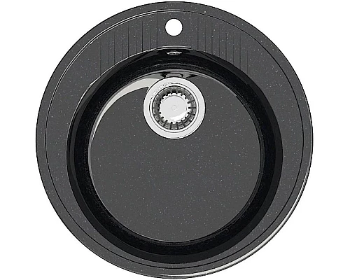 Приобрести Кухонная мойка Marrbaxx Лексия Z6 черный глянец Z006Q004 в магазине сантехники Santeh-Crystal.ru