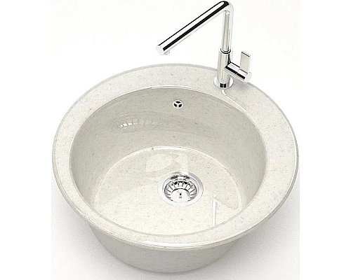 Купить Кухонная мойка Marrbaxx Виктори Z30 хлопок глянец Z030Q007 в магазине сантехники Santeh-Crystal.ru