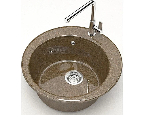 Заказать Кухонная мойка Marrbaxx Виктори Z30 терракот глянец Z030Q009 в магазине сантехники Santeh-Crystal.ru