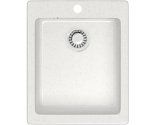 Купить Кухонная мойка Marrbaxx Линди Z8 белый лёд глянец Z008Q001 в магазине сантехники Santeh-Crystal.ru
