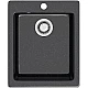 Купить Кухонная мойка Marrbaxx Линди Z8 черный глянец Z008Q004 в магазине сантехники Santeh-Crystal.ru