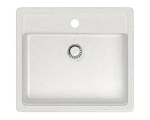 Приобрести Кухонная мойка Marrbaxx Джекки Z9 белый лёд глянец Z009Q001 в магазине сантехники Santeh-Crystal.ru
