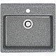 Купить Кухонная мойка Marrbaxx Джекки Z9 темно-серый глянец Z009Q008 в магазине сантехники Santeh-Crystal.ru
