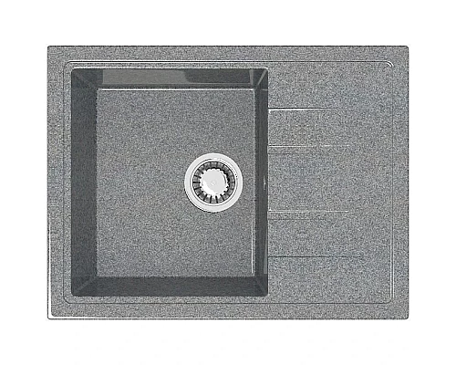 Купить Кухонная мойка Marrbaxx Анастасия Z150 темно-серый глянец Z150Q008 в магазине сантехники Santeh-Crystal.ru