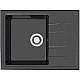 Купить Кухонная мойка Marrbaxx Анастасия Z150 черный глянец Z150Q004 в магазине сантехники Santeh-Crystal.ru