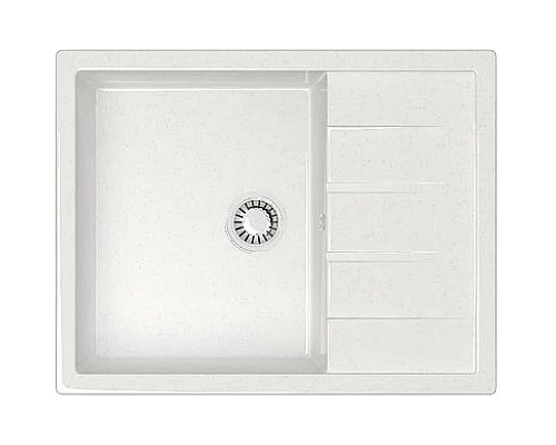 Заказать Кухонная мойка Marrbaxx Катрин Z151 белый лёд глянец Z151Q001 в магазине сантехники Santeh-Crystal.ru