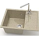 Приобрести Кухонная мойка Marrbaxx Катрин Z151 песочный глянец Z151Q005 в магазине сантехники Santeh-Crystal.ru