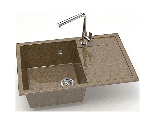 Заказать Кухонная мойка Marrbaxx Джоли Z161 терракот глянец Z161Q009 в магазине сантехники Santeh-Crystal.ru