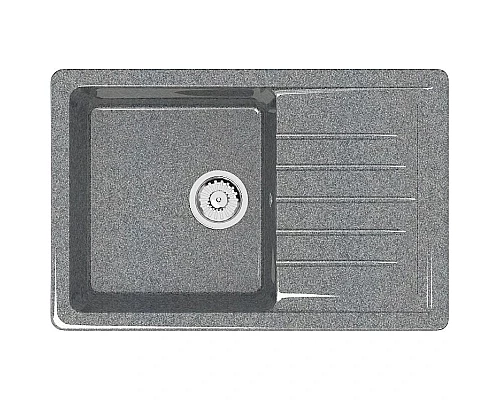Приобрести Кухонная мойка Marrbaxx Энди Z16 темно-серый глянец Z016Q008 в магазине сантехники Santeh-Crystal.ru