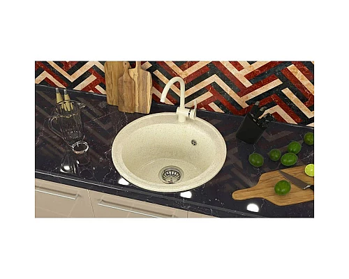 Заказать Кухонная мойка Marrbaxx Венди Z4 бежевый глянец Z004Q002 в магазине сантехники Santeh-Crystal.ru