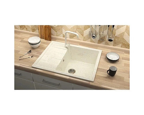 Заказать Кухонная мойка Marrbaxx Катрин Z151 хлопок глянец Z151Q007 в магазине сантехники Santeh-Crystal.ru