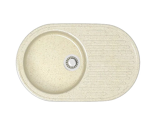 Купить Кухонная мойка Marrbaxx Наоми Z11 бежевый глянец Z011Q002 в магазине сантехники Santeh-Crystal.ru