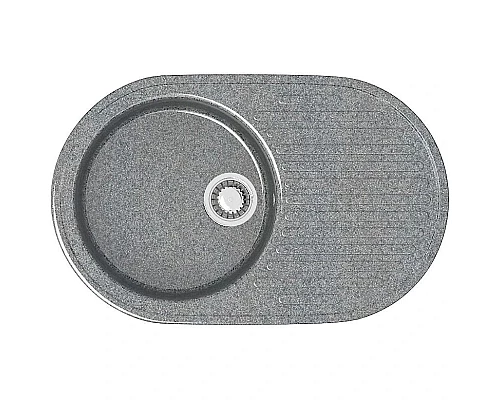 Купить Кухонная мойка Marrbaxx Наоми Z11 темно-серый глянец Z011Q008 в магазине сантехники Santeh-Crystal.ru